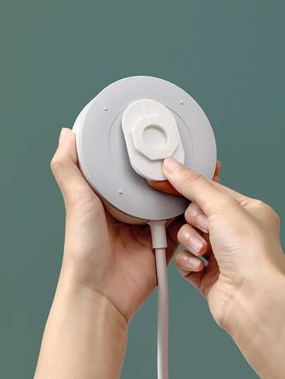 1pc Non-Destructive Drill-Free Wall-Mounted Power Board Bracket