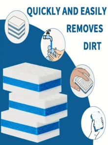 High-Density Nano Marine Cleaning Tool - Includes High-Density Melamine Nano Magic Sponge (Double-Sided Cleaning Type), High-Quality Boat Scratch Eraser, Efficient Cleaning, Effectively Removes Algae And Dirt