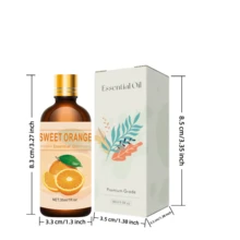 Tinh dầu cam ngọt 100ml, 30ml, 10ml, tinh dầu chất lượng cao thích hợp cho máy khuếch tán, máy tạo độ ẩm, nước hoa tự làm, làm xà phòng và nến, quà tặng Giáng sinh - Hương cam ngọt ngào - Xem 9