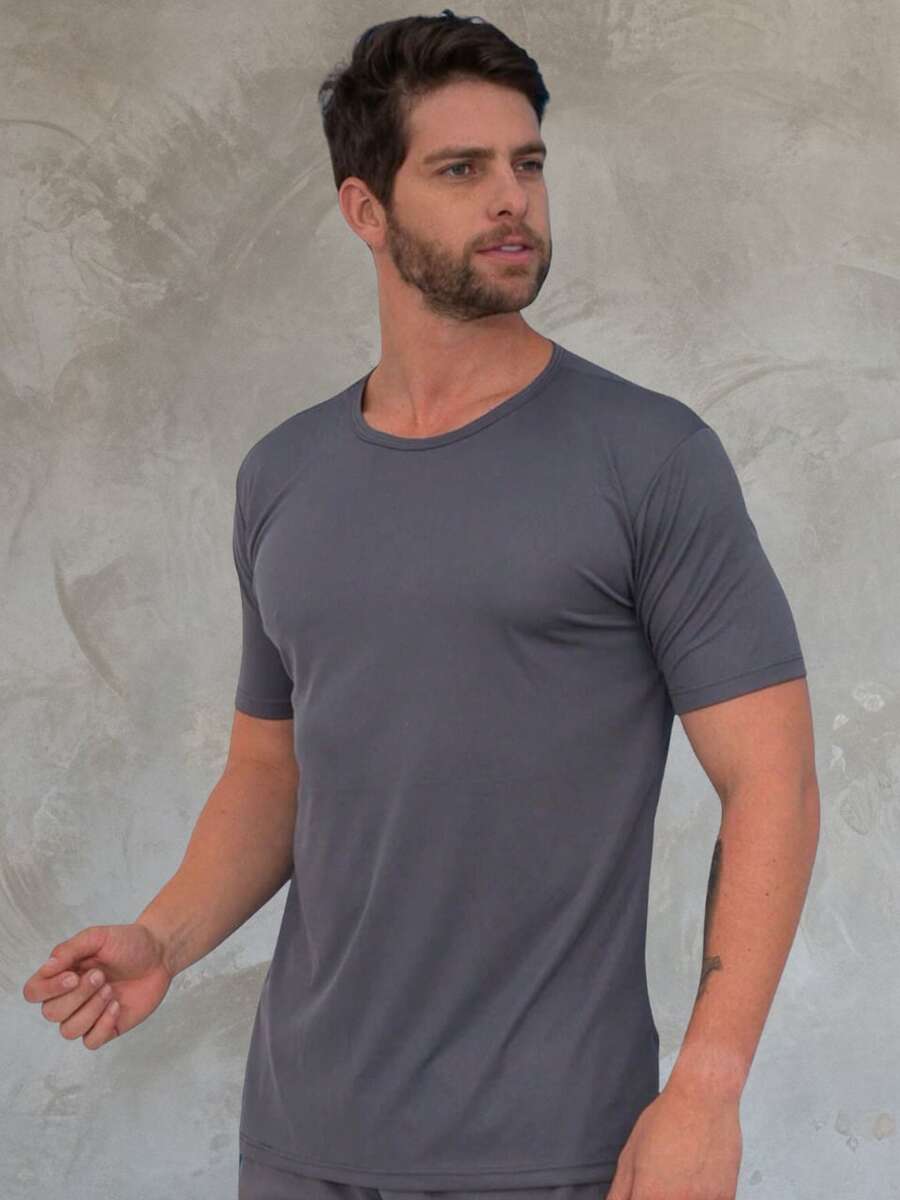 Men T-Shirts - Xám - Xem 1