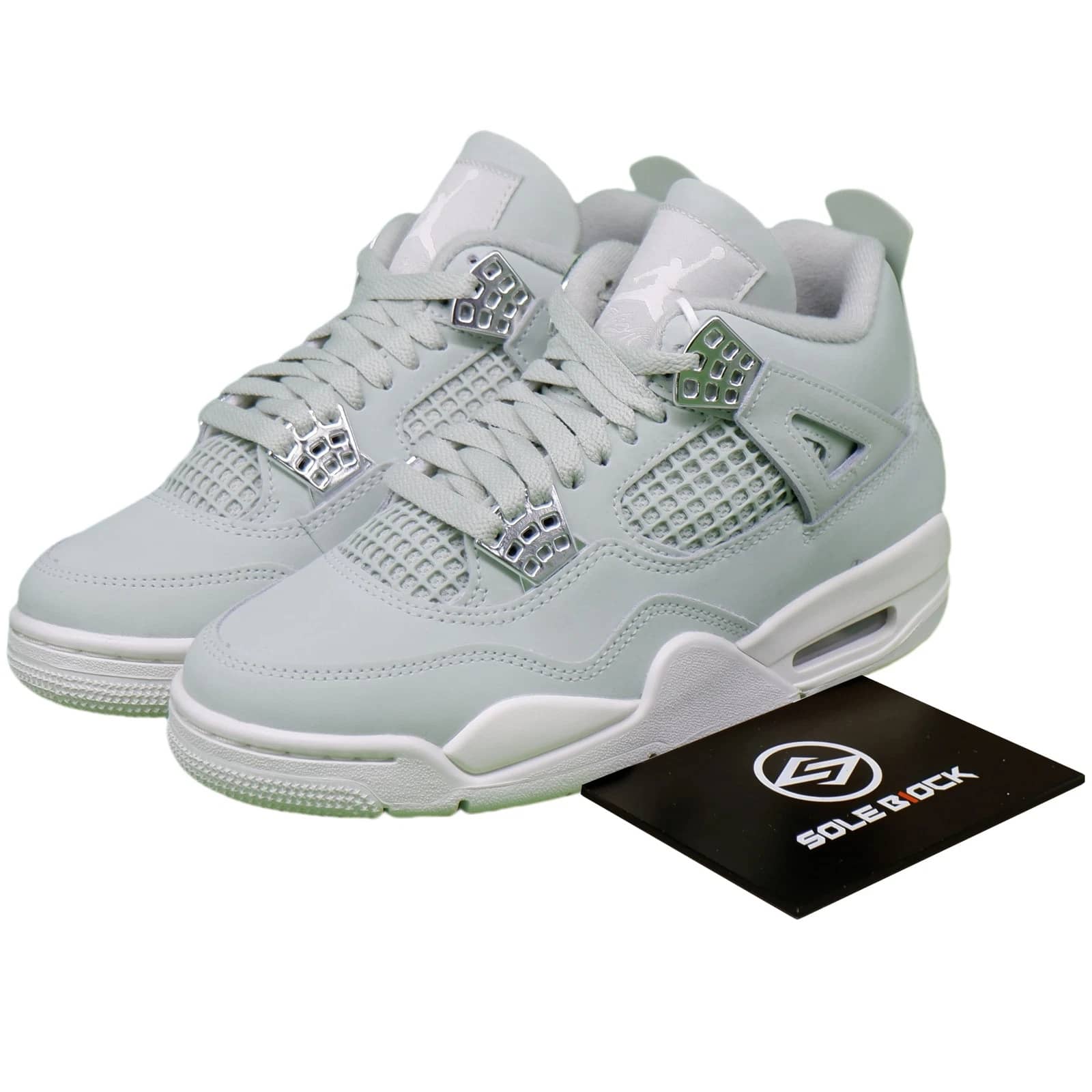 Air Jordan 4 Retro Seafoam Sail HV0823-003 Women's Size - Green - View 1