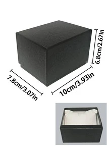 1入組時尚簡約風銀防水手錶,適用於日常穿著,節日和生日禮物 - 銀色 - 查看 5