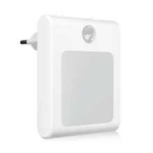 LED Night Light, ABS, Motion Sensor, Dimmable Small Nightlight For Bedroom, Corridor, Bathroom Auxiliary Lighting, Sleep Feeding Eye Protection Bedside Lamp, EU Plug - EU C Type Plug(220-240V) - View 10