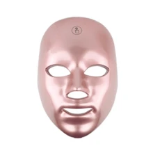 Facial Red Light Therapy, 7-Color LED Mask, 630nm Near-Infrared, Red Light Therapy Mask Skin Care Device, Facial Skin Care Tool - 彩色 - 查看 12