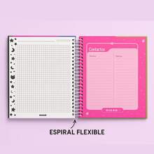 Libreta de Espiral Flexible Tamaño Profesional de 200 Hojas Pasta Dura Gatitos cuaderno de espiral formato profesional 200 hojas tapa dura diseño gatitos papel de calidad ideal para notas apuntes trabajo escuela organizacion y diario personal - GATITOS - Ver 5