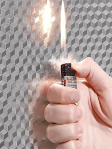 Easy-Clean Self-Adhesive Kitchen Wallpaper - Waterproof, Heat Resistant Aluminum Foil Contact Paper For Cabinets, Stoves & Countertops Wall Paper Wall Stickers Wall Decor Room Decor Bedroom Decor