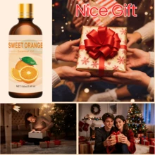 Tinh dầu cam ngọt 100ml, 30ml, 10ml, tinh dầu chất lượng cao thích hợp cho máy khuếch tán, máy tạo độ ẩm, nước hoa tự làm, làm xà phòng và nến, quà tặng Giáng sinh - Hương cam ngọt ngào - Xem 2