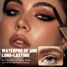 Pudaier Removable Eyebrow Tinting Gel - Waterproof, Long-Lasting, Smudge-Proof, Natural Makeup Effect, Easy To Apply - #04 - View 4