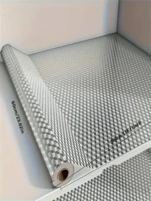 Easy-Clean Self-Adhesive Kitchen Wallpaper - Waterproof, Heat Resistant Aluminum Foil Contact Paper For Cabinets, Stoves & Countertops Wall Paper Wall Stickers Wall Decor Room Decor Bedroom Decor