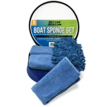 Microfiber Sponge Set - Blue - View 2