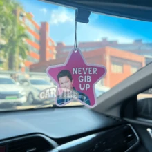 Internet Viral Image 'HELP IS ON THE WAY DEAR''NEVER GIB UP'. Design ,Car Air Freshener And Rearview Mirror Decoration - Long-Lasting Fragrance For A Fresh And Inviting Car Interior,Idea Funny Gift For Friends - Multicolor - View 8