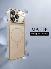 Instant For IPhone 17-Style Upgrade: Original Large Window Magnetic Case Compatible With IPhone 17/ 16/ 15/ 14/ 13 Air/ 17 Pro Max – Wireless Charging Compatible, Matte Texture