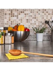 Simpatico supporto per cucchiaio a forma di biscotto in silicone - resistente al calore e antiscottatura, tappetino da cucina ideale per cucchiai da minestra, perfetto per uso domestico e ristorante, cucchiaio in silicone per cucinare