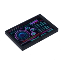 TURMO 3.5英寸副屏，IPS全视角显示器，USB监控屏，USB供电PC硬件状态屏，台式机状态监控器，预装AIDA64，用于电脑监控，无需安装AIDA64 - 黑色 - 查看 3