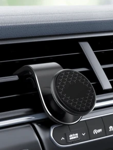 1pc Upgraded Car Vent Magnet Mount, Metal Strong Magnetic Mobile Phone Holder With 360 ° Rotation For Navigation - Multicolor-2 - View 3