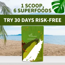 RYZE Mushroom Matcha, USDA Organic With 6Adaptogenic Mushrooms And Ceremonial-GradeJapanese Matcha , Energy, Focus, Digestion,Lmmunity With Cordyceps, Lion's Mane, Reishi Turkey Tail, 30 Servings - MIRYALYAD-1 TÚI - Xem 1