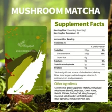 RYZE Mushroom Matcha, USDA Organic With 6Adaptogenic Mushrooms And Ceremonial-GradeJapanese Matcha , Energy, Focus, Digestion,Lmmunity With Cordyceps, Lion's Mane, Reishi Turkey Tail, 30 Servings - MIRYALYAD-1 TÚI - Xem 5
