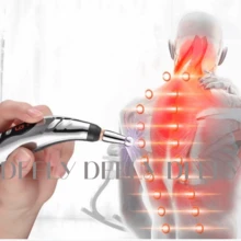 Pen de masaje de siete cabezas - Plateado - Ver 5