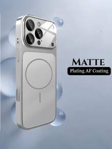 Instant For IPhone 17-Style Upgrade: Original Large Window Magnetic Case Compatible With IPhone 17/ 16/ 15/ 14/ 13 Air/ 17 Pro Max – Wireless Charging Compatible, Matte Texture - Grey - View 9