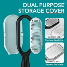 1Pcs Foot Dermabrasion Device, Foot Massage Tool, Dead Skin Scraper Foot Care, Easily Get Rid Of Dead Skin Calluses, Suitable For Men, Women And The Elderly, Portable Foot File Durable Foot Care Tool For Removing Dead Skin