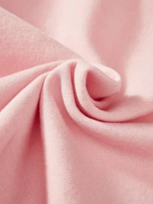 2pcs/Set - Tween Girl Graphic Print Casual Fleece Hoodie Sweatshirt And Fleece Pants, Autumn/Winter Outfit - Pink - View 5