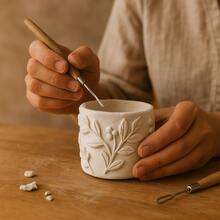 pasta italiana para moldeado y Artesanias importada en diferentes cantidades increíble versatilidad ideal para todo tipo de decoraciones y manualidades - terracota - Ver 3