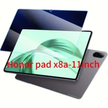 2 片 Honor Pad X8a 11 英寸 (2024) 屏幕保护膜 - 9H 硬度（防刮擦和抗冲击）、防气泡、高清透明、表面光滑 - 专为 Honor Pad X8a 11 平板电脑设计 - 渐变光泽、适合游戏、视频通话、日常使用、高品质玻璃、无气泡贴合、显示屏保护膜、科技爱好者必备 - 透明綠X8A - 查看 6