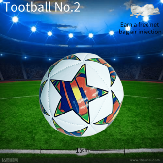 2# PVC Fashion Soccer Ball, Suitable For Outdoor Sports