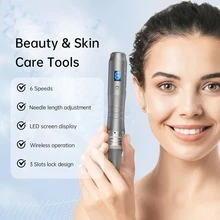 Dr.pen M8 真皮笔,带电动笔和 15 微晶纳米 - 彩色 - 查看 5