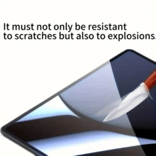 2 片 Honor Pad X8a 11 英寸 (2024) 屏幕保护膜 - 9H 硬度（防刮擦和抗冲击）、防气泡、高清透明、表面光滑 - 专为 Honor Pad X8a 11 平板电脑设计 - 渐变光泽、适合游戏、视频通话、日常使用、高品质玻璃、无气泡贴合、显示屏保护膜、科技爱好者必备 - 透明綠X8A - 查看 4