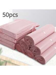10/20/50 Pcs Thick Waterproof Solid Color Mailing Bags, Simple Multi-Purpose Packaging Bags Suitable For School, Office, Shipping, Mailing Back To School