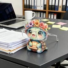 1pc Cartoon Animal Series Eyeglasses Frame, Detachable Wooden Eyeglasses Storage Box, Cartoon Animal Sunglasses Organizer