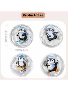 企鹅牌按扣激活式可重复使用暖手宝 - 滑雪露营速热，水瓶替代品，无需充电，5倍速热可重复使用暖手宝，15分钟瞬间自然温暖（建议囤货），便携式暖手包，冬季户外、露营、办公、圣诞节个性化礼物，送给女性，青少年趣味礼物