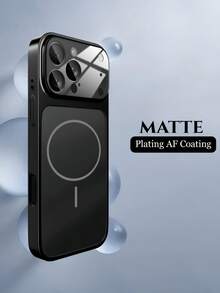 Instant For IPhone 17-Style Upgrade: Original Large Window Magnetic Case Compatible With IPhone 17/ 16/ 15/ 14/ 13 Air/ 17 Pro Max – Wireless Charging Compatible, Matte Texture