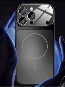 Instant For IPhone 17-Style Upgrade: Original Large Window Magnetic Case Compatible With IPhone 17/ 16/ 15/ 14/ 13 Air/ 17 Pro Max – Wireless Charging Compatible, Matte Texture - Grey - View 4