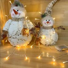 1pc 3 Meters 20 Bulbs Fairy Lights, Battery Powered Decorative Lights For Christmas, Halloween, Spring Festival, Eid, Indoor Decoration, Wedding & Party