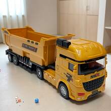 玩具，儿童玩具，玩具车，工程车，工程卡车，玩具工程车，工程车模型，惯性动力推拉玩具，儿童工程卡车，节日礼物，生日礼物，儿童游戏，圣诞节，万圣节，节日玩具，男孩礼物，挖掘机，搅拌车 - 彩色 - 查看 6