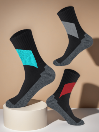 3/10 أزواج جوارب متوسطة الطول متعددة الألوان، تصميم كبير الحجم جديد، جوارب يونيسكس مقاومة للروائح الكريهة للرجال والنساء، جوارب رياضية مريحة وناعمة، مرنة للغاية، ماصة للرطوبة، مناسبة للرياضة في الهواء الطلق والاستخدام اليومي، جميع الفصول، هدية فاخرة