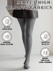 Leggings elasticizzati di grandi dimensioni da donna, anti-gancio e anti-pilling, durevoli, a vita alta aderenti sui fianchi, adatti per uso quotidiano, casual, pendolarismo, all'aperto e in ufficio