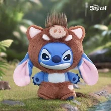 Miniso 史迪奇野生动物系列毛绒史迪奇盲盒公仔，生日礼物 - 彩色 - 查看 11