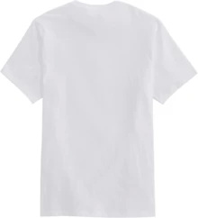 Camiseta de Manga Corta para Hombre de Algodón Puro Impresa, Manga Corta de Algodón Peinado, Transpirable, Ajuste Slim, Línea de Hombro, Camiseta de Uso Diario - Negro - Ver 5