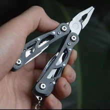 1Pza/2 Pzas Pequeños alicates multiherramientas, mini alicates multiherramientas de bolsillo,Juego de Cuchillos de Alicates de Herramientas,Navajas Multiusos de Acero Inoxidable,Herramienta Multiusos para Hacer Senderismo Acampar Sobrevivir al Aire Libre etc. - Negro - Ver 13