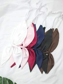 1 قطعة ربطة عنق بوليستر أنيقة وقابلة للتعديل بطراز بحري كلاسيكي. إكسسوار لا يزول مع الموسم