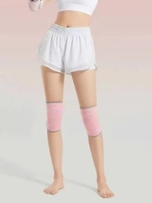 Rodilleras unisex para jóvenes, protegen las rodillas, suaves y transpirables, adecuadas para voleibol, baloncesto, fútbol, danza, yoga, tenis, running, ciclismo, fitness, escalada, lucha y otros deportes - Multicolor - Ver 4