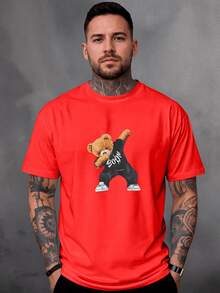 Men T-Shirts - Đỏ - Xem 1