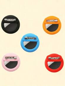 Estuche oculto para AirTags, rastreador AirTag para mascotas, soporte oculto de AirTag con alfiler invisible, anti pérdida, para mascotas, ancianos, equipaje, ropa