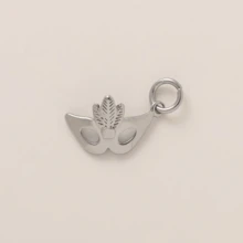 1pc Fashion DIY Stainless Steel Brand New Foot Poker Crown Santa Claus Key Love Zirconia Aircraft Exquisite Pendant, Electroplated 18K Gold, DIY Jewelry Stainless Steel Accessories, Necklace Accessories, Bracelet Accessories, Earring Accessories, Keychain Accessories, Bag Accessories, Women's Jewelry Accessories, Wallet Accessories, Stainless Steel Small Pendant, Gift. - Multicolor - View 22