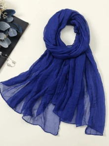 1pc Women's Silky Shawls And Scarves, Suitable For Evening Gowns, Lightweight And Soft, Perfect For Bridesmaids, Weddings, Formal Parties, Etc., Organza Shawls.