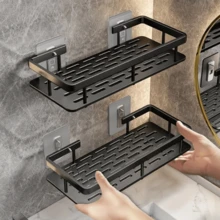 Storage Rack/Shelf ,Kitchen,Bathroom,Household Punch-Free Wall-Mounted Rack/Shelf,Drain Rack ,Sink Cloth Storage Rack,Kitchen Storage Rack/Shelf Bathroom Accessories Bathroom Tools