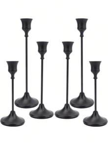 3 Stücke/Set Eisenkerzenhalter Taper, dekorativer Kerzenständer - Kerzenhalter für Hochzeit, Essen, Party - antikes Messing, Kamindekor Kerzenständer Tischdekoration für Hochzeit, Zuhause, Feiertagsdekor, Festivaldekor Zuhause